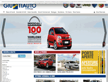Tablet Screenshot of giustiauto.com